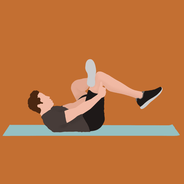 Lying Figure Four