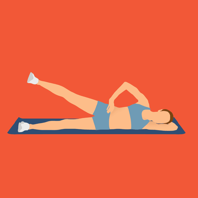 Lying Side Leg Raise